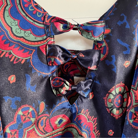 Vintage stunning women’s blue silky slip dress— Very Jenna Rink - size medium - Picture 9 of 10